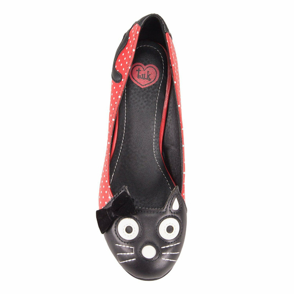 Meow's the Time Heel in Red Dots - Picture 6 of 6